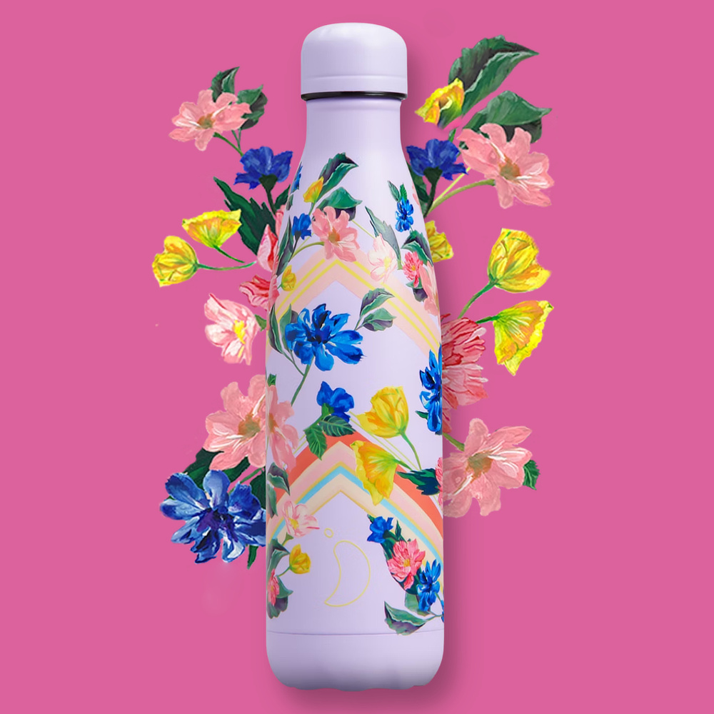 Chilly's Thermo-Trinkflasche - Blumengrafik - Bild 2