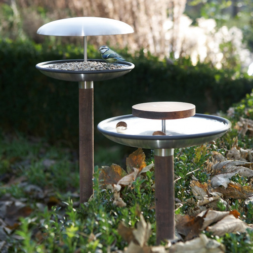 Blomus gecombineerd voederplateau en vogelbad