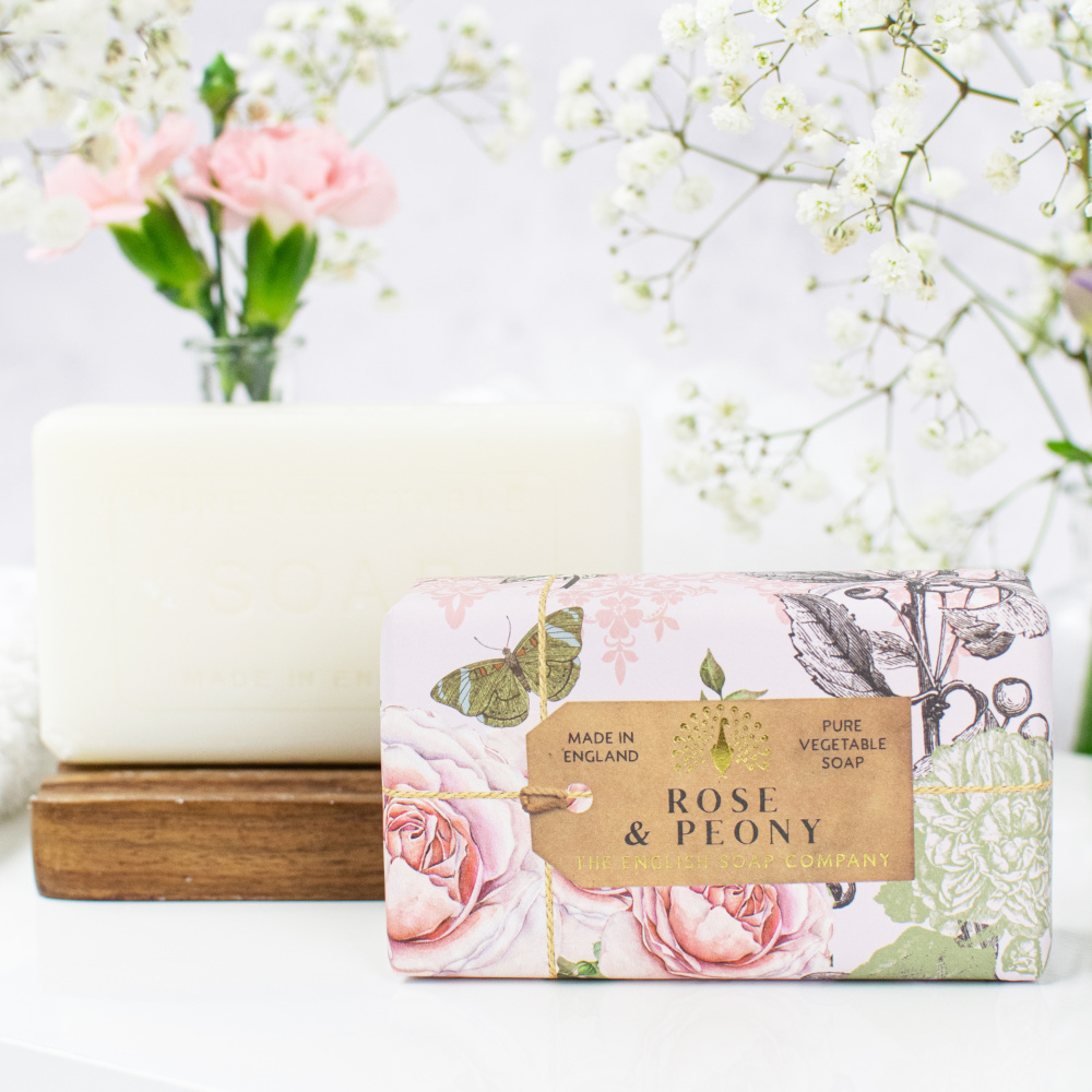 English Soap Co. Handseife - Rose & Pfingstrose - Bild 2