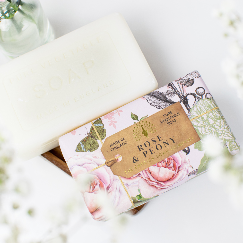 English Soap Co. Handseife - Rose & Pfingstrose - Bild 3