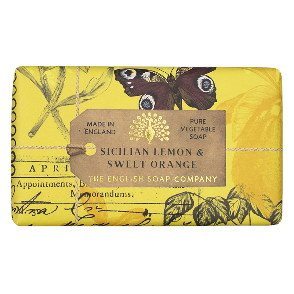 Savon pour les mains English Soap Co. - Citron & orange