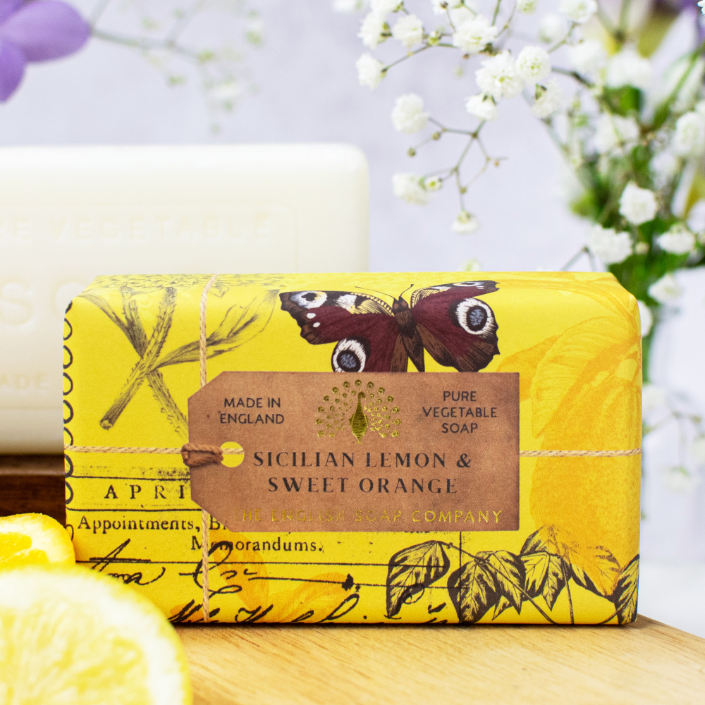 Savon pour les mains English Soap Co. - Citron & orange - Image 3