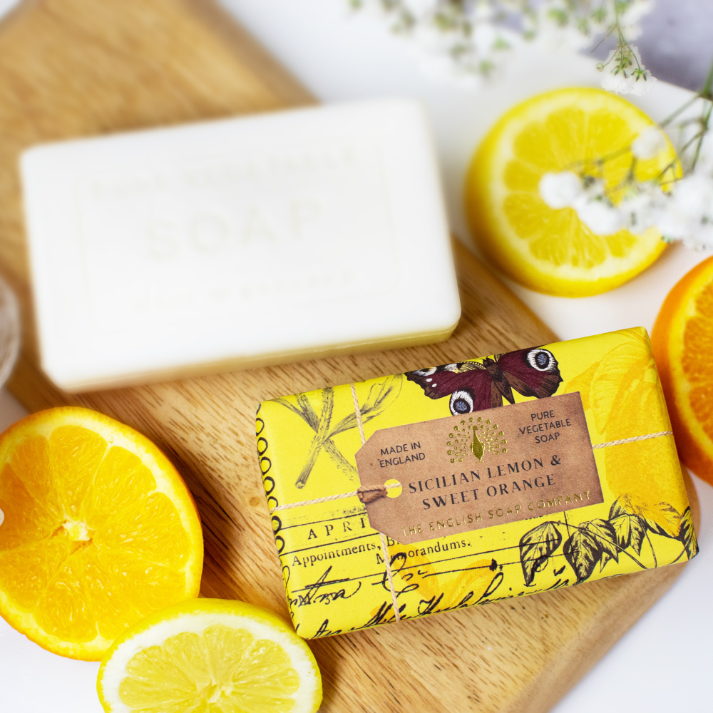 Savon pour les mains English Soap Co. - Citron & orange - Image 2