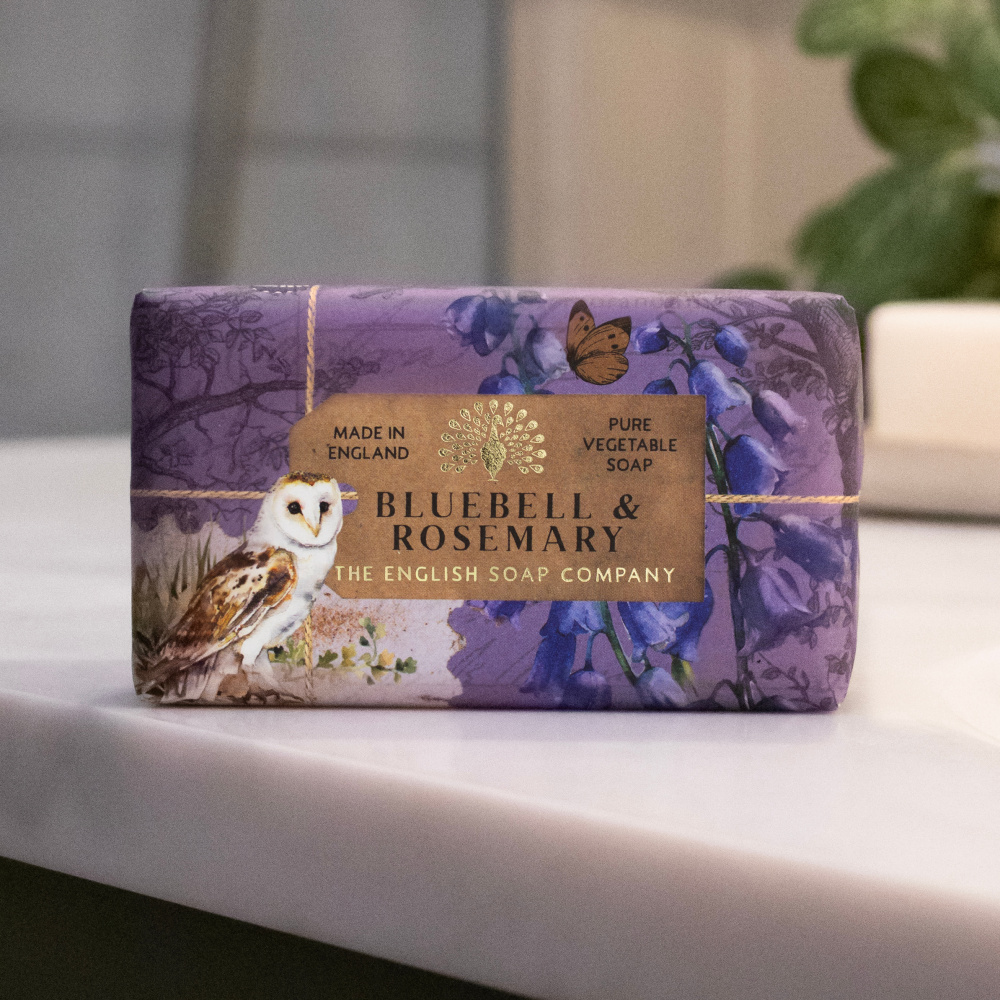 English Soap Co. Handseife – Glockenblume & Rosmarin - Bild 3