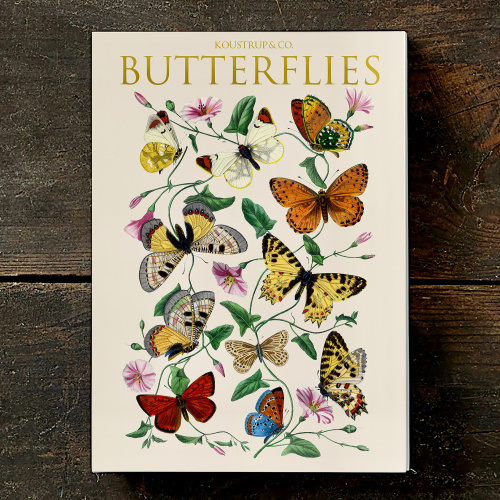 Koustrup & Co. card folder - Butterflies