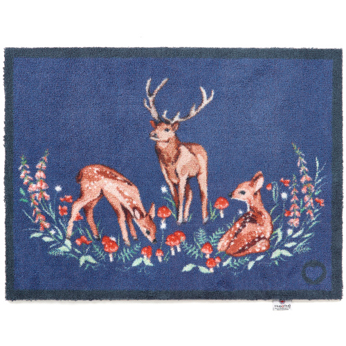 Hug Rug øko dørmåtte, 65x85 - Rådyr