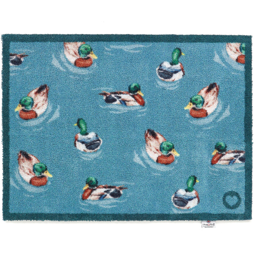 Hug Rug øko dørmåtte, 65x85 - Ænder