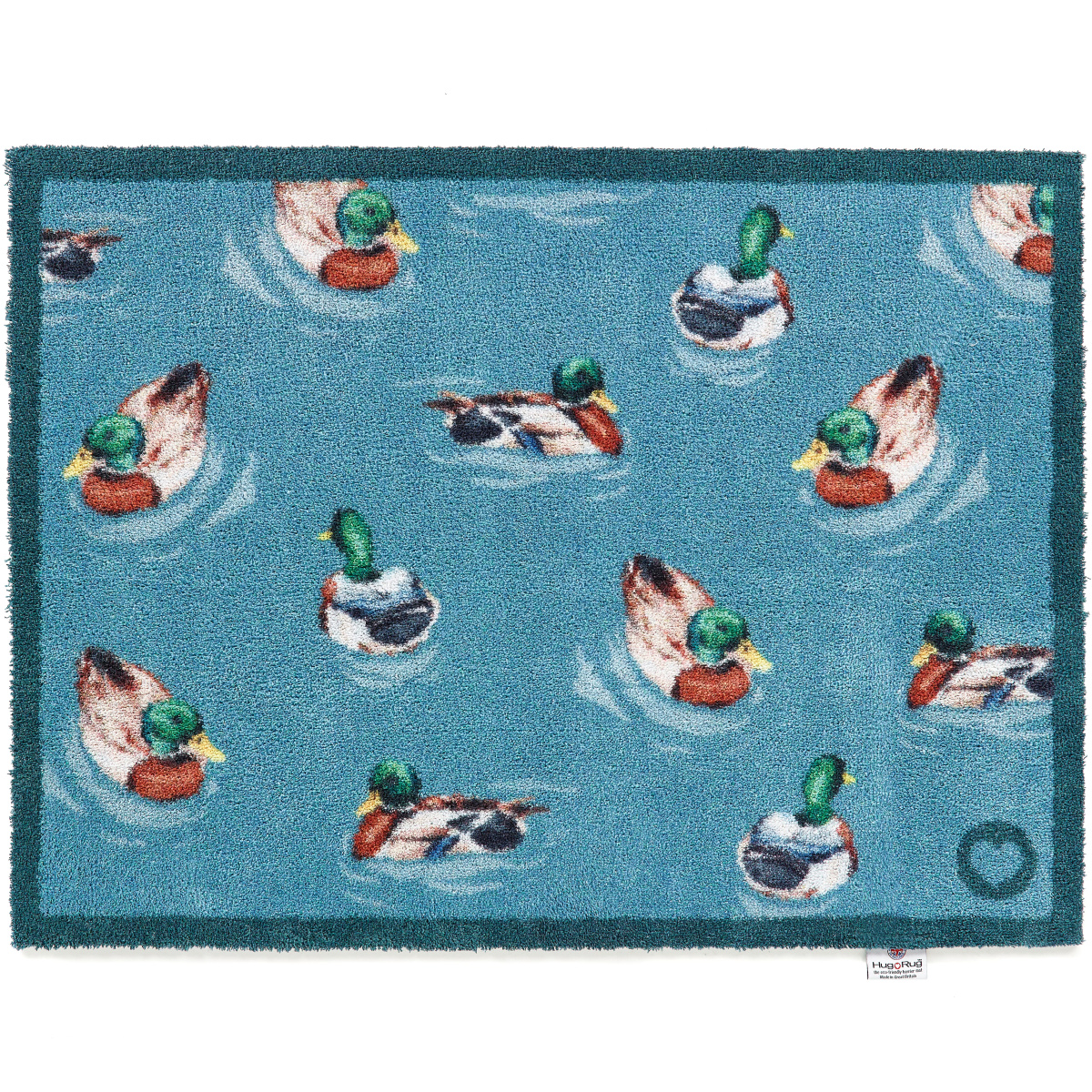 Hug Rug Öko-Fußmatte, 65x85 – Enten