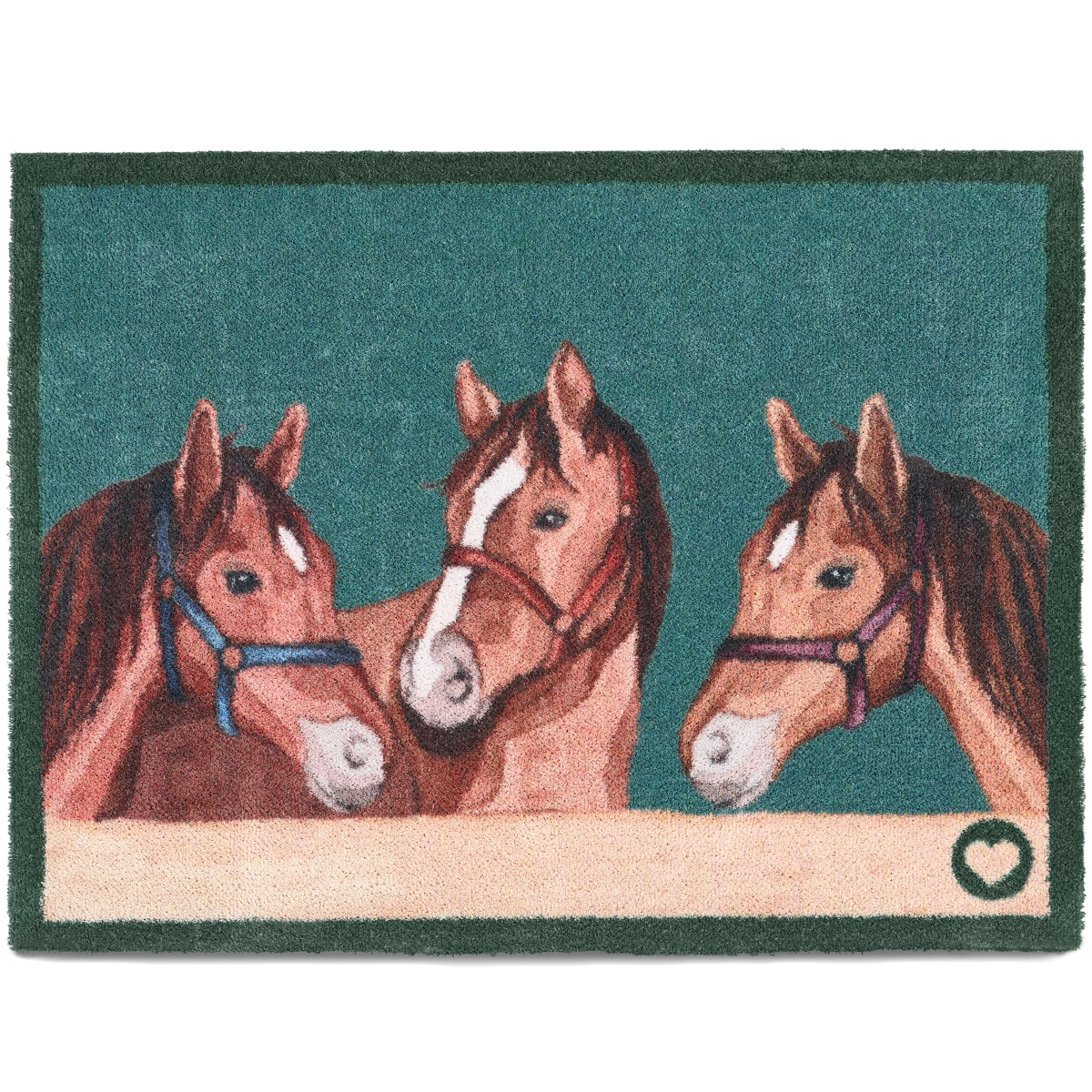 Hug Rug ekologisk dörrmatta, 65x85 - Stallhästar