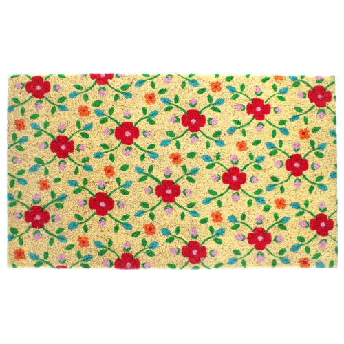 Rex London Kokosmatte – Blumen