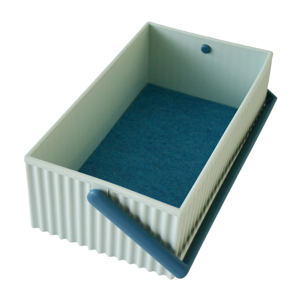 Boîte de rangement Omnioffre - bleu clair, petite
