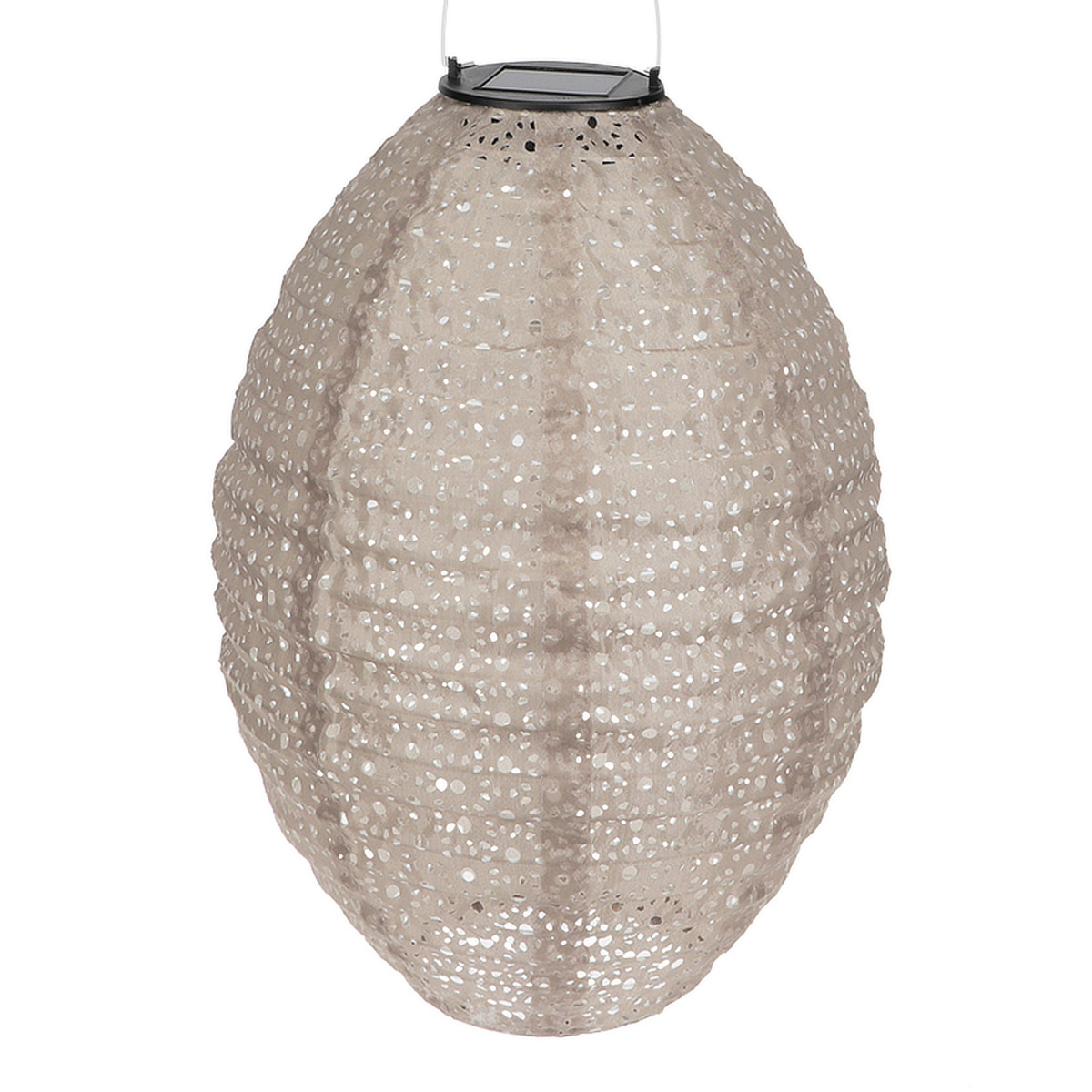 Rex London solcelle lampe - varm grå