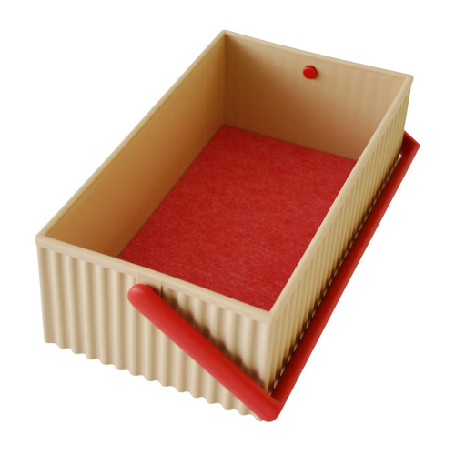 Boîte de rangement Omnioffre - marron clair, petite