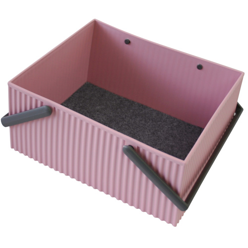 Boîte de rangement Omnioffre - rose, grande