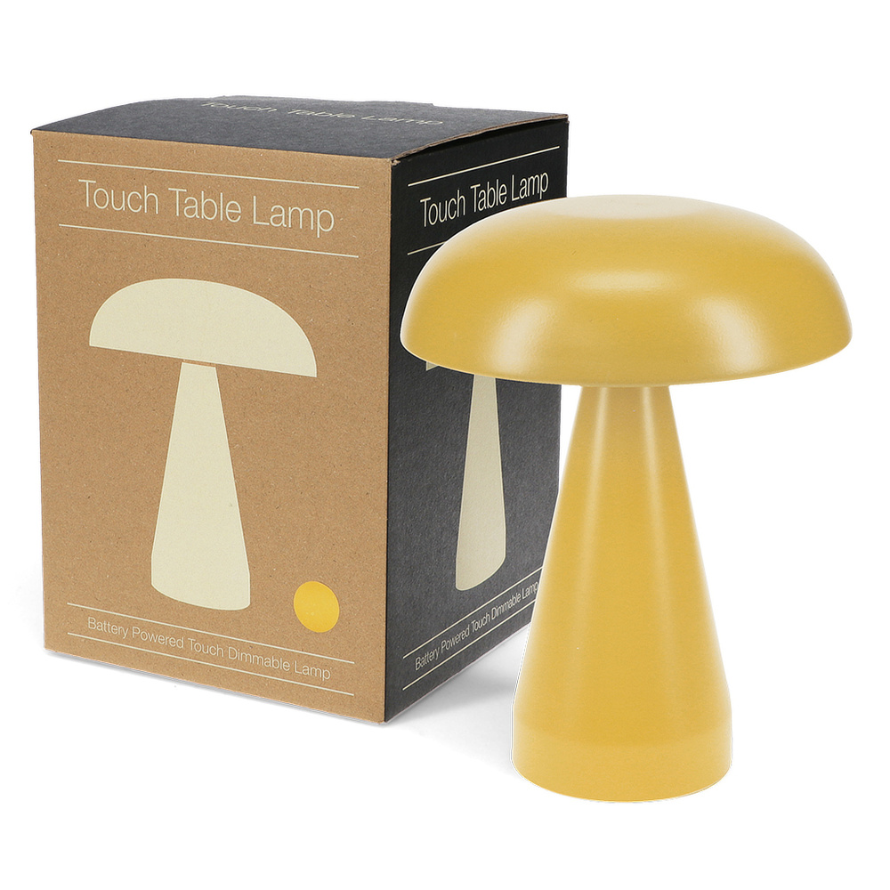 Rex London batteriebetriebene Pilzlampe - senfgelb - Bild 5