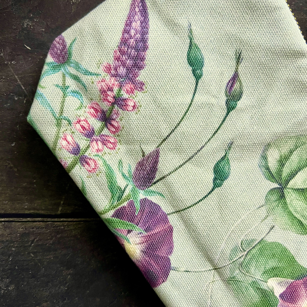 Jim Lyngvild Kosmetiktasche mit Boden - Blossom Garden - Bild 5