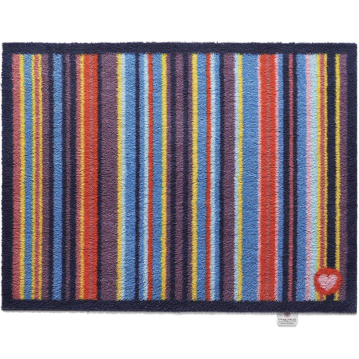 Hug Rug eco deurmat, 65x85 - Strepen