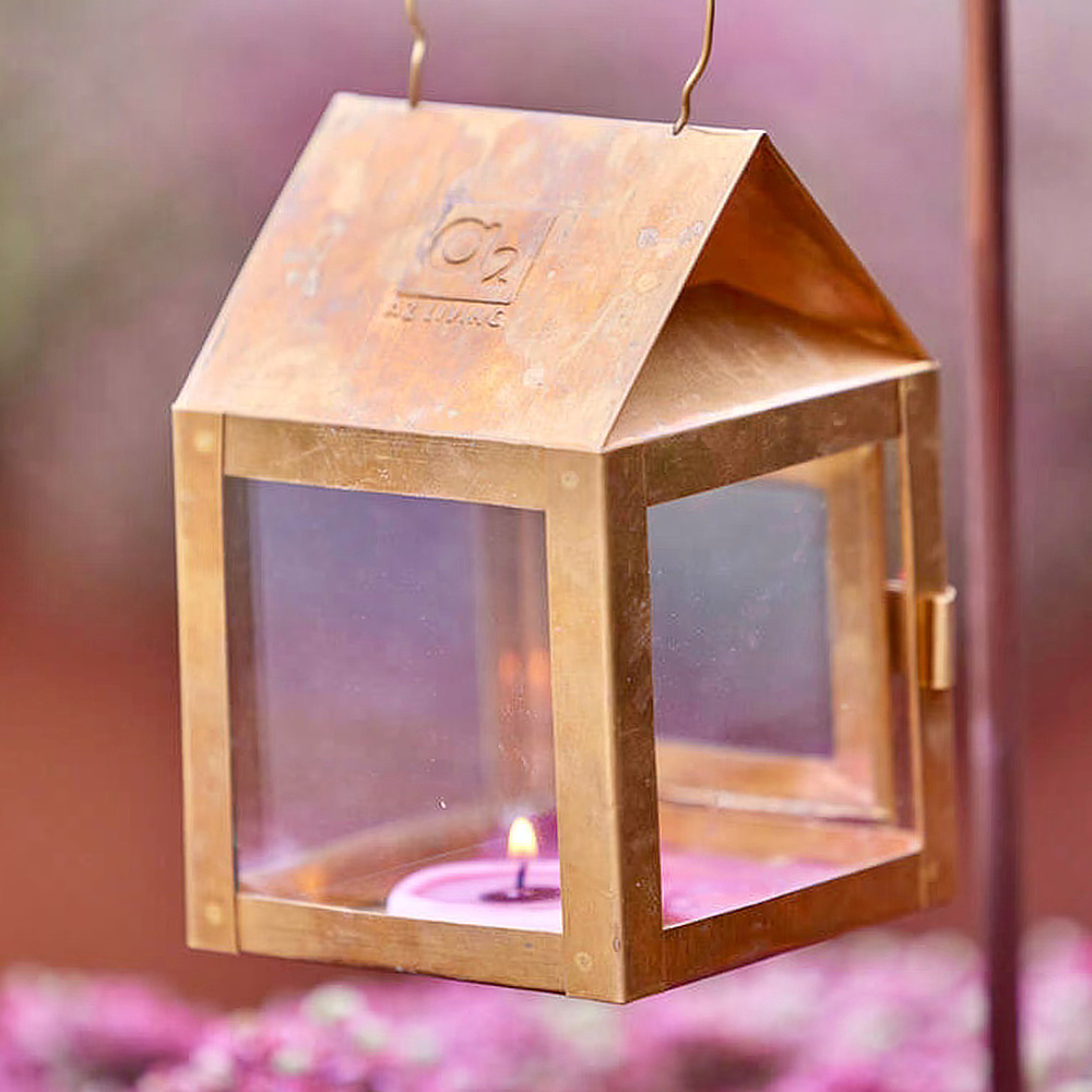 A2 Living tealight lantern - genuine brass - Image 5