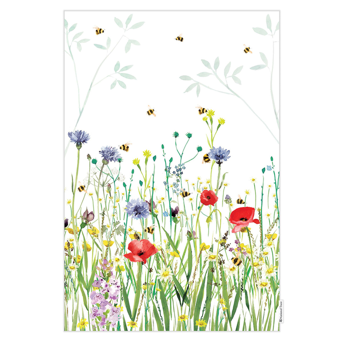 Torchon bio National Trust - Abeilles