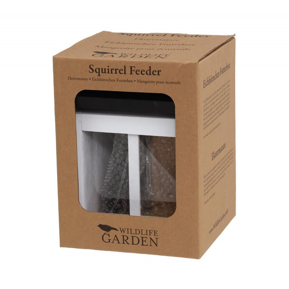 Wildlife Garden eekhoornvoederhuis - rood - Afbeelding 4