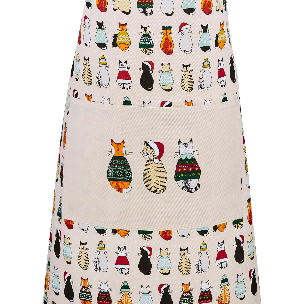 Tablier Ulster Weavers - Chats de Noël - Image 3