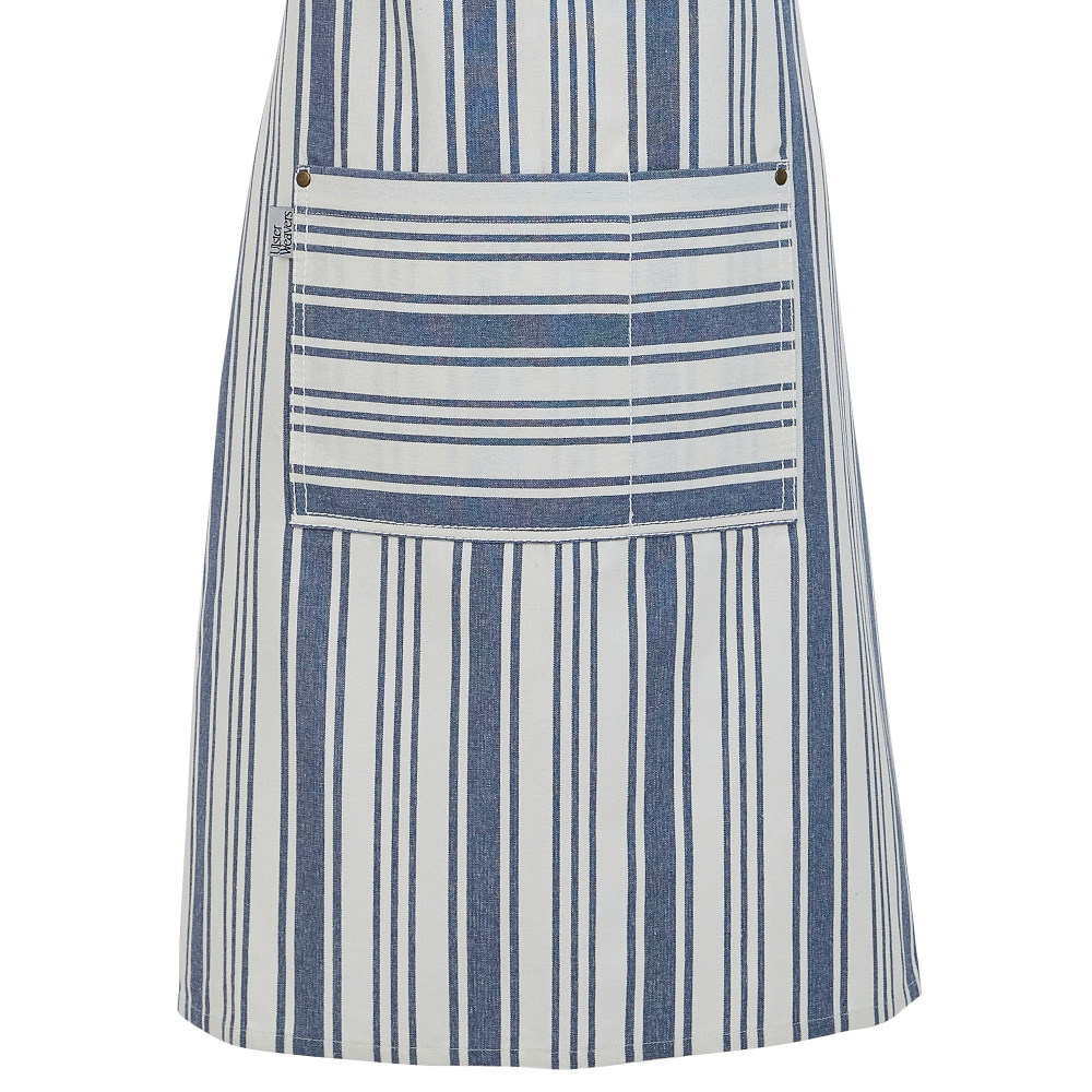 Tablier Ulster Weavers - Rayé bleu - Image 3