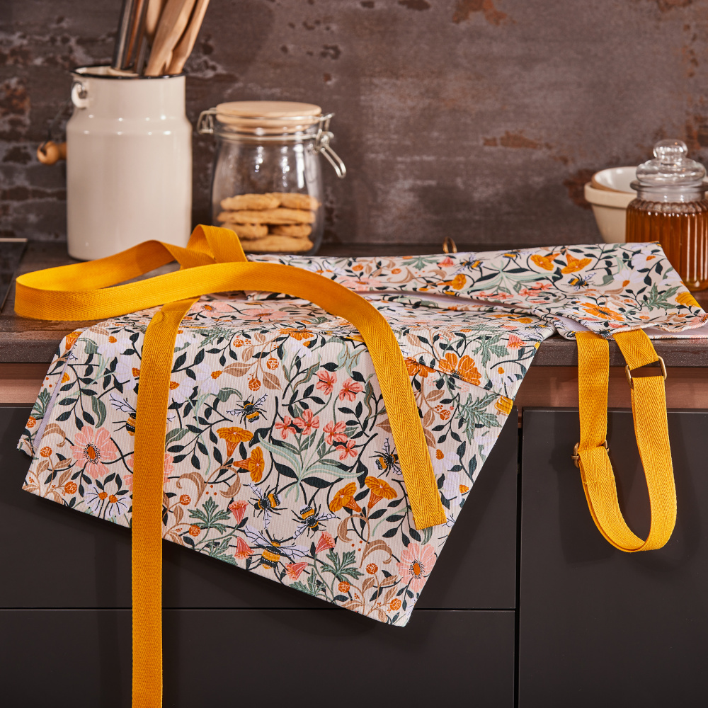 Tablier Ulster Weavers - Abeilles et fleurs - Image 2
