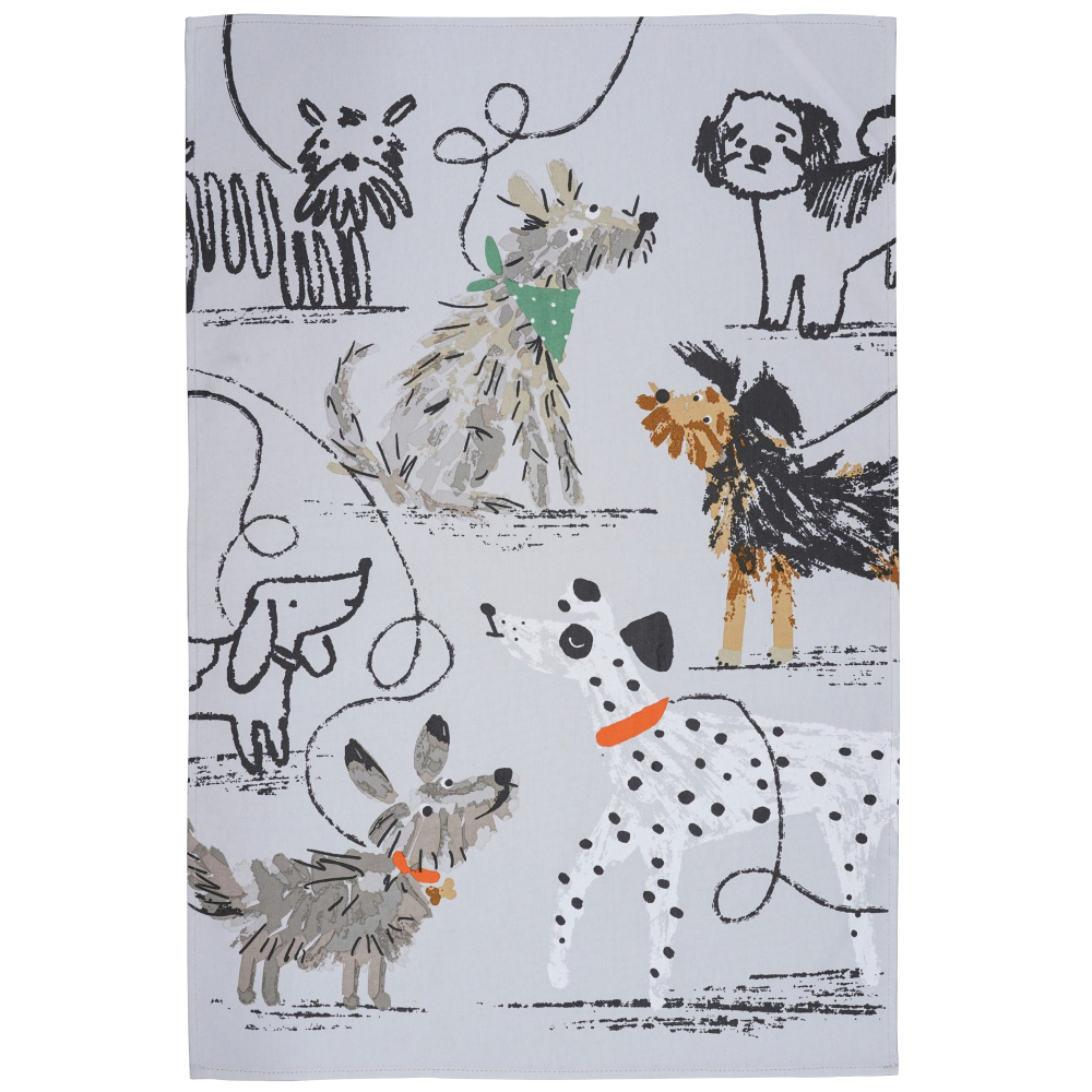 Ulster Weavers tea towel - Dog Days