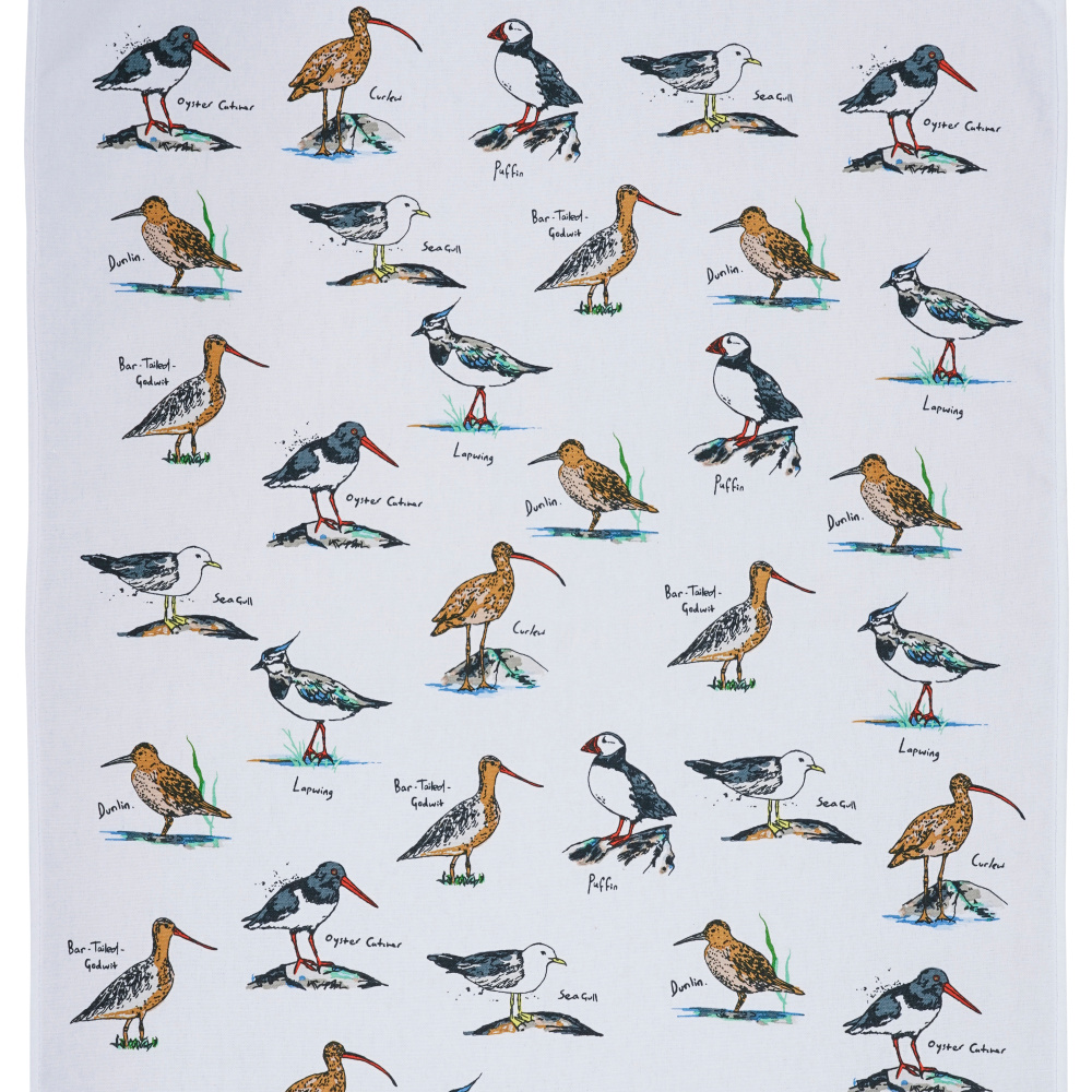 Ulster Weavers tea towel - Coastal Birds - Image 4