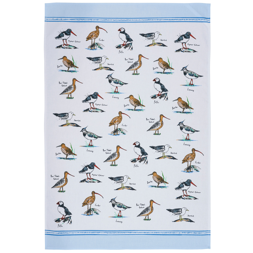 Ulster Weavers tea towel - Coastal Birds