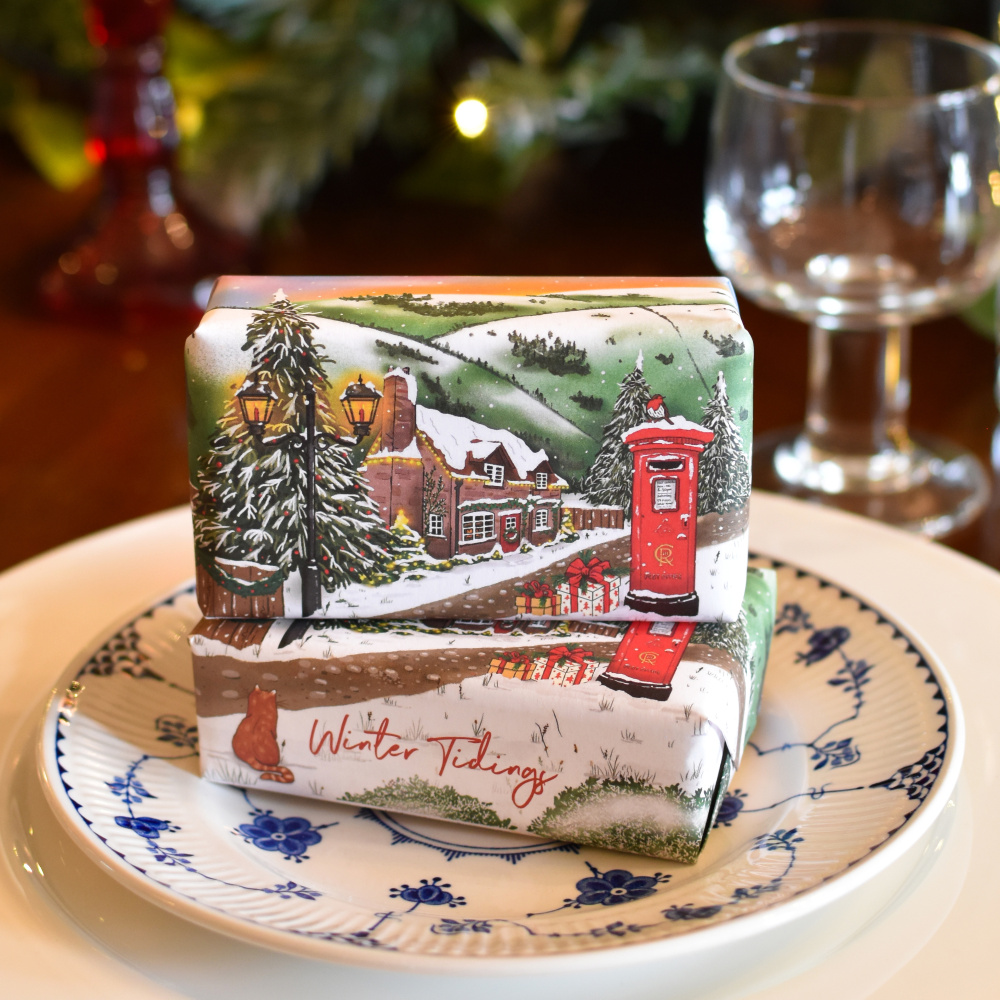 Savon pour les mains English Soap Co. - Paysage hivernal - Image 3