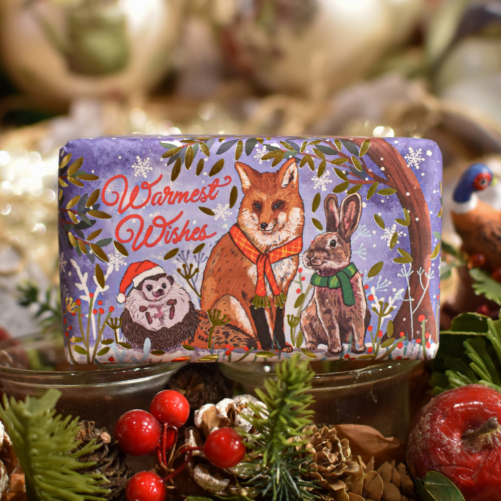 Savon pour les mains English Soap Co. - Motifs hivernaux - Image 2