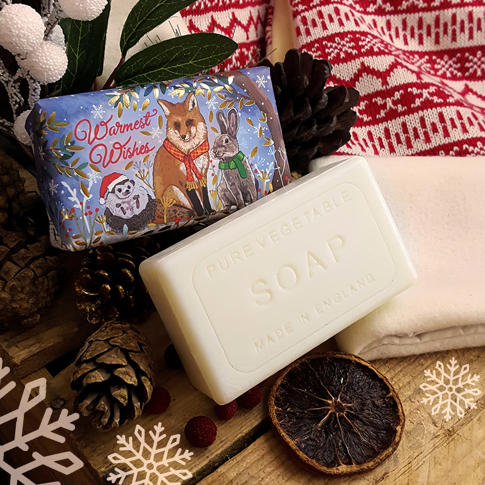 Savon pour les mains English Soap Co. - Motifs hivernaux - Image 3