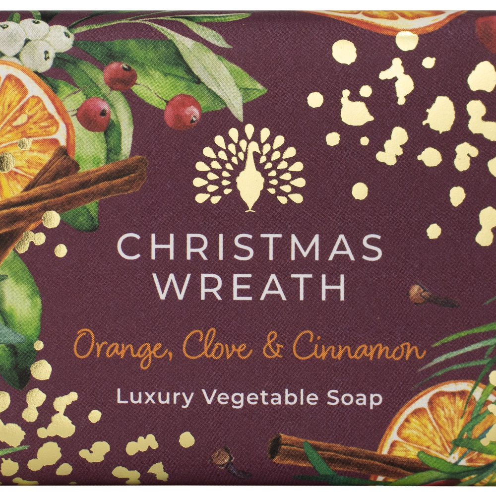 English Soap Co. savon pour les mains - Couronne de Noël - Image 3