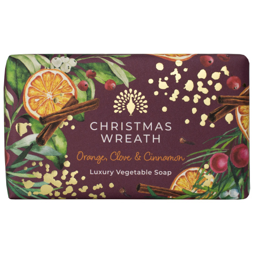 English Soap Co. handzeep - Kerstkrans