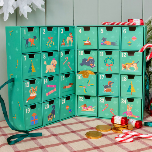 Rex London Adventskalender mit Hunden