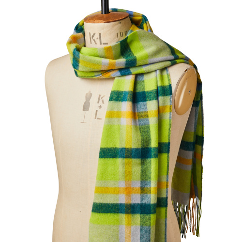 Tweedmill wollen sjaal - Citrus