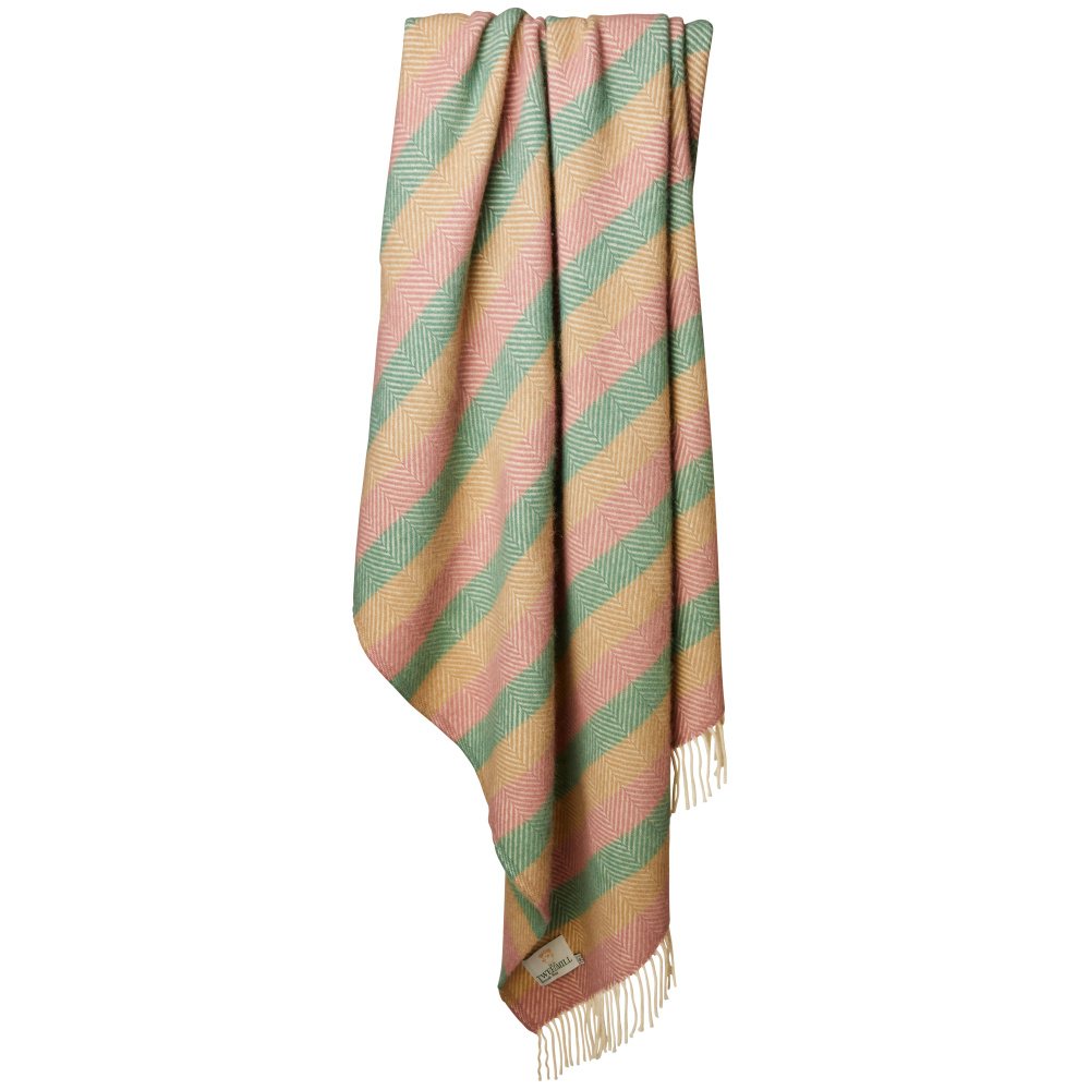 Plaid en laine Tweedmill - Stripe Summer Breeze - Image 3