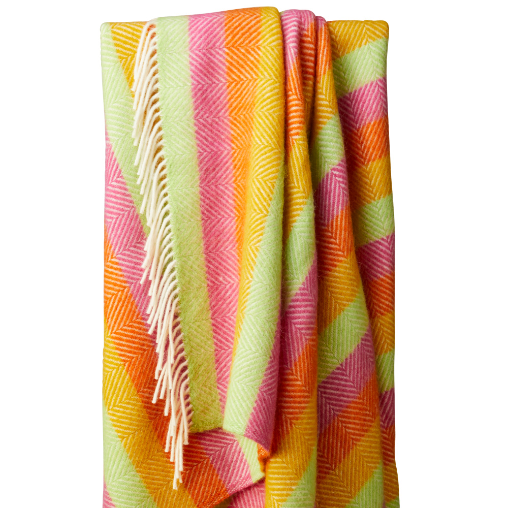 Plaid en laine Tweedmill - Stripe Refresh - Image 4