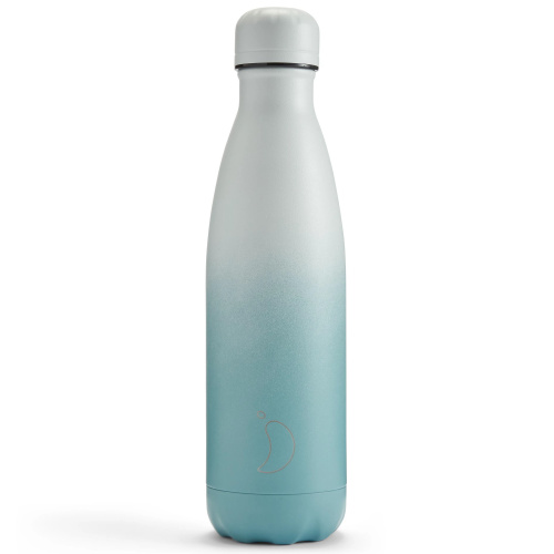 Chilly's thermosdrinkfles - Vergrijsd blauwgroen