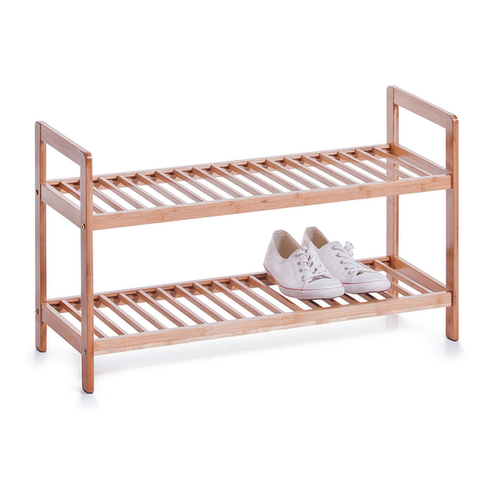 Zeller schoenenrek van bamboe - 2 planken - Afbeelding 2