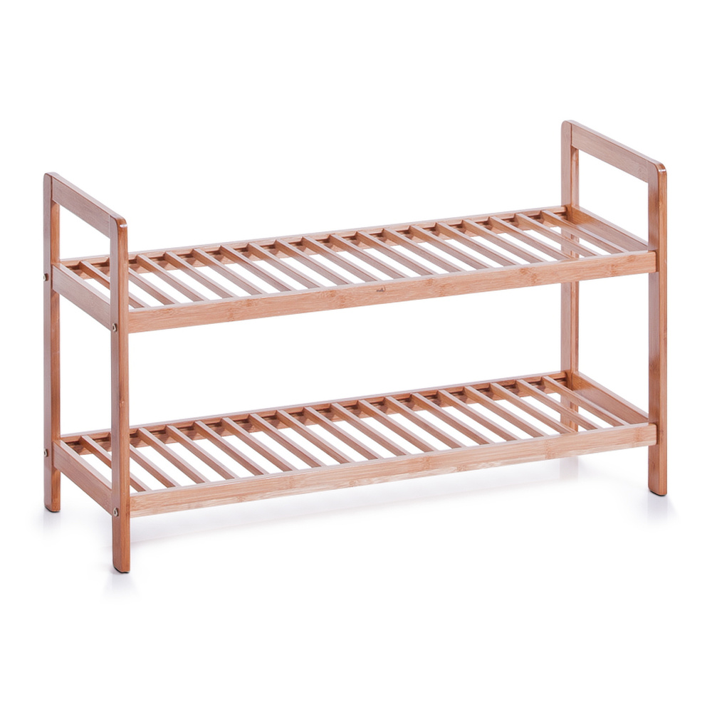 Zeller schoenenrek van bamboe - 2 planken - Afbeelding 4