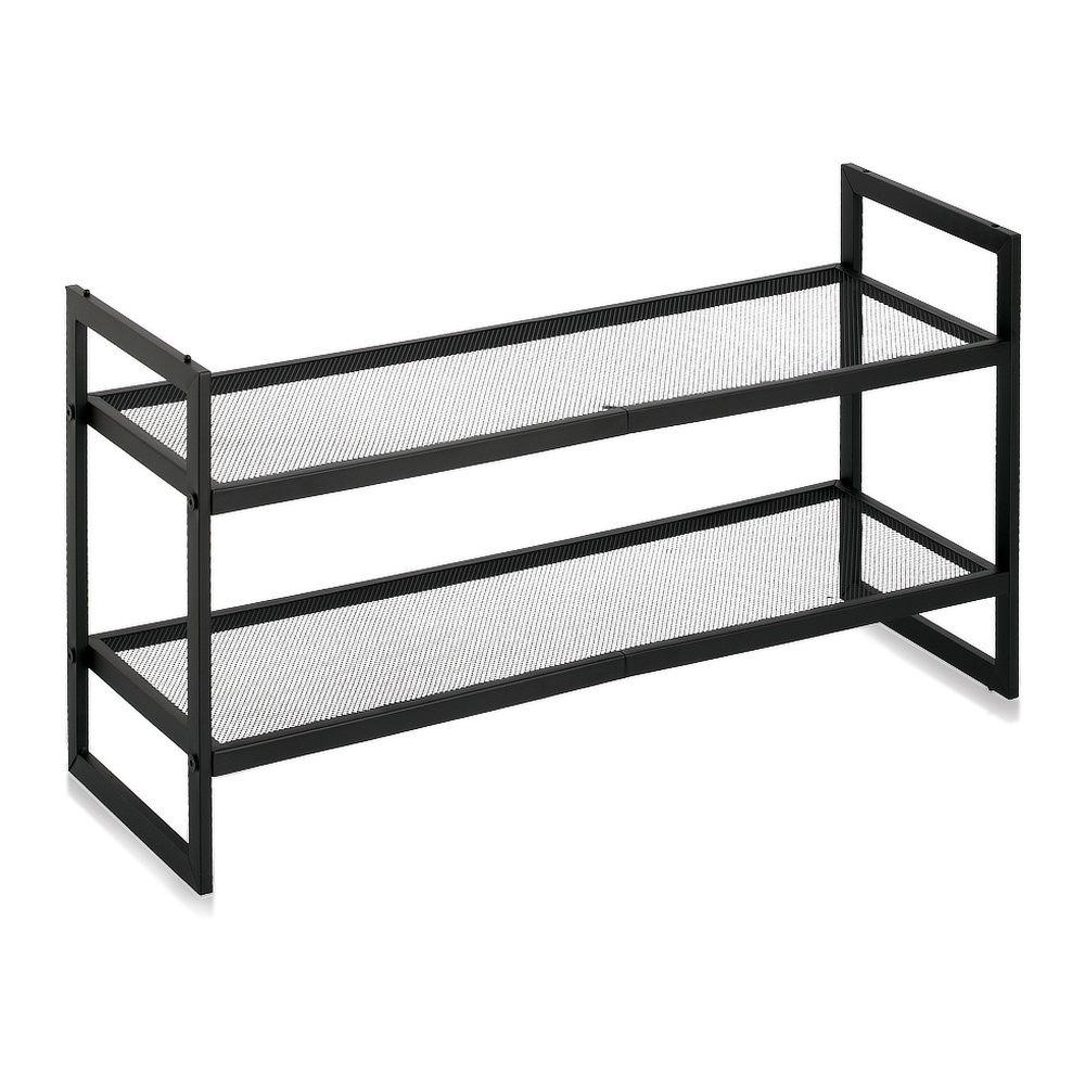 Zeller schoenenrek van staal - 2 planken - Afbeelding 4