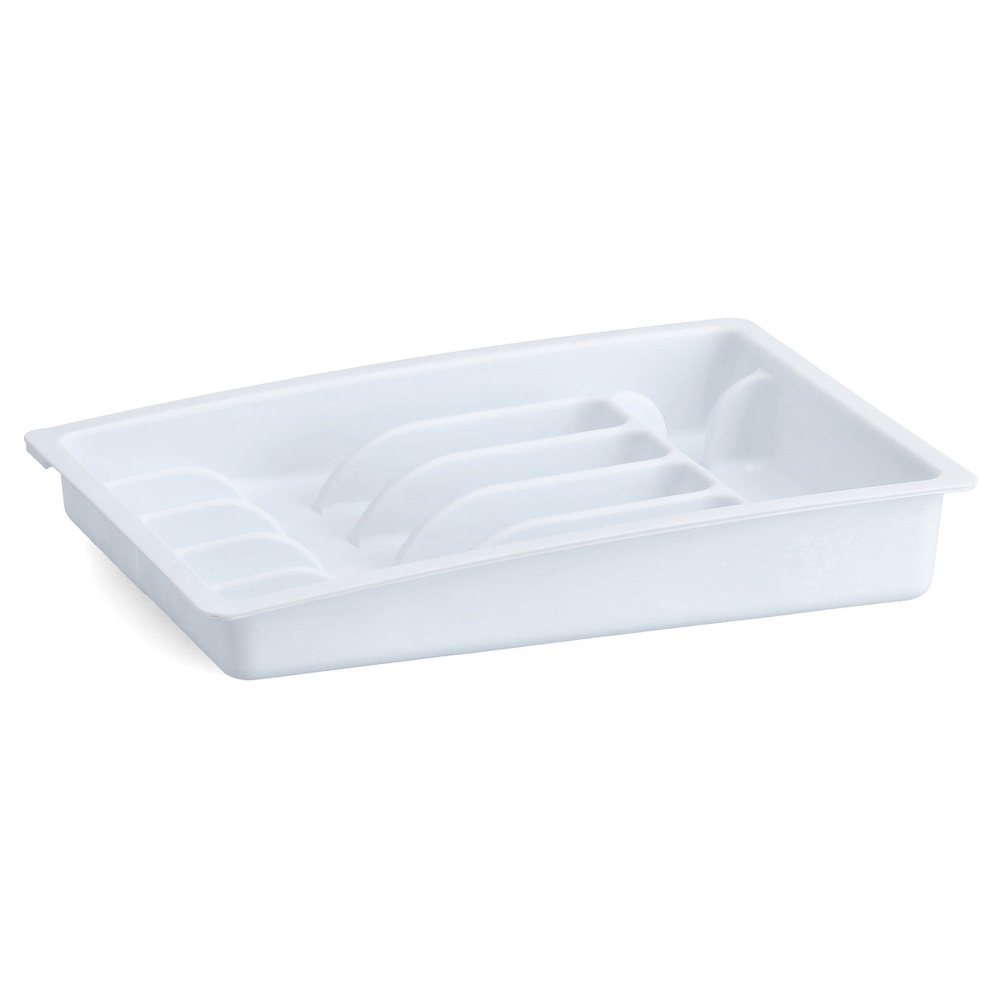 Zeller bestekbak van kunststof - 29-48 cm, wit - Afbeelding 4