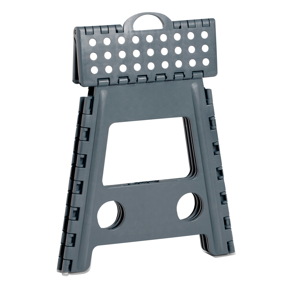 Zeller opvouwbare kruk, 39 cm - Grijs - Afbeelding 2