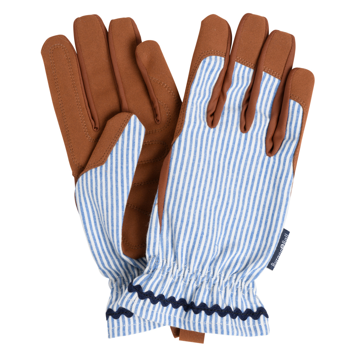Burgon & Ball Gartenhandschuhe - Blau gestreift