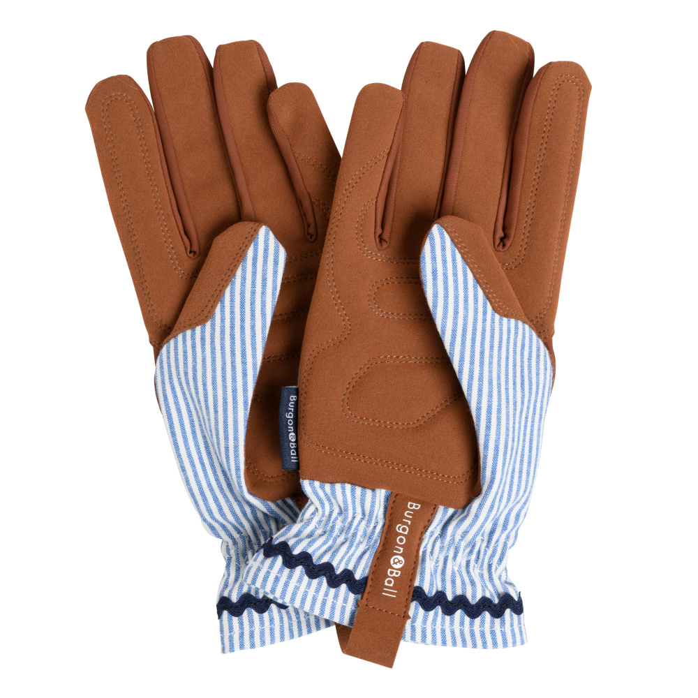 Burgon & Ball tuinhandschoenen - Blauw gestreept - Afbeelding 3