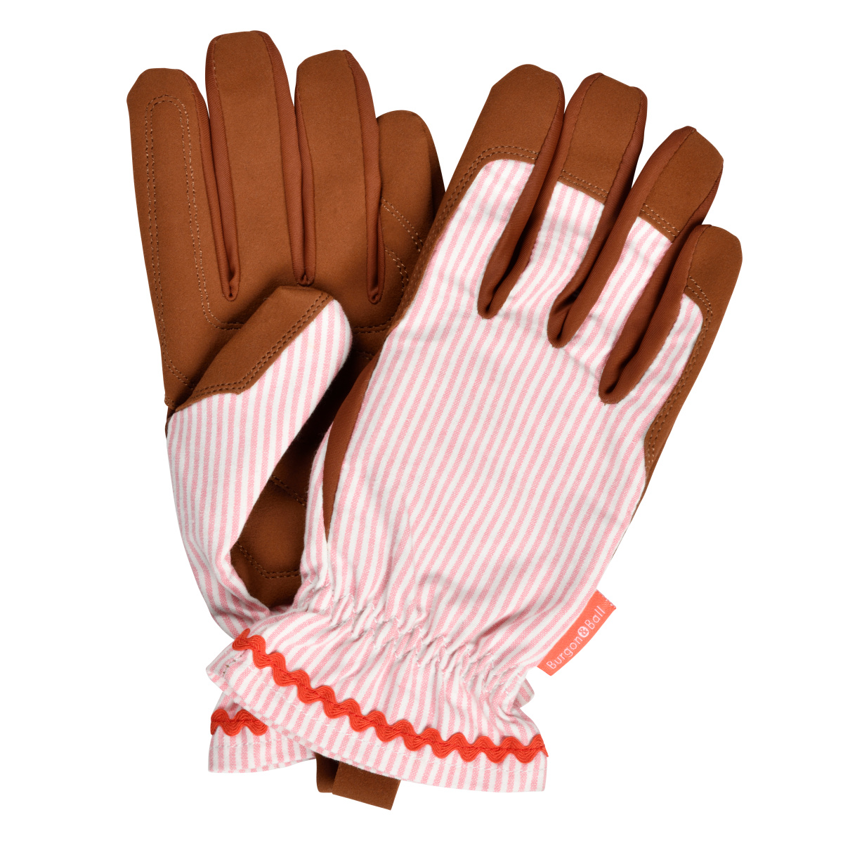 Burgon & Ball Gartenhandschuhe - Pink gestreift