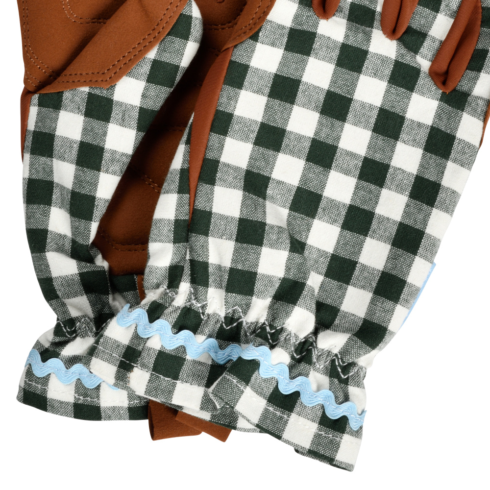 Burgon & Ball tuinhandschoenen - Geruit donkergroen - Afbeelding 3
