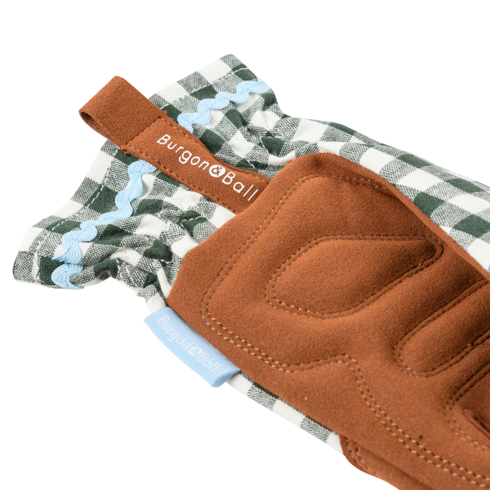 Burgon & Ball tuinhandschoenen - Geruit donkergroen - Afbeelding 5